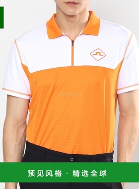 韩国直邮J.LINDEBERG 阿尔宾马球 GMJT08112-I068 短袖高尔夫POLO
