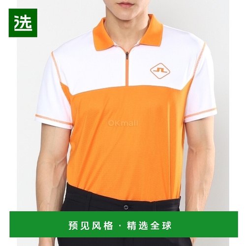 韩国直邮J.LINDEBERG 阿尔宾马球 GMJT08112-I068 短袖高尔夫POLO