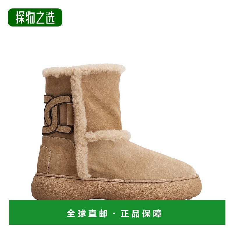 1h可退 香港直邮TOD'S 托德斯 女士 圆头短筒靴 XXW09J0HQ60I0X