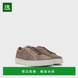 欧洲直邮HUGO BOSS雨果BOSS BLACK SHOHEI OHTANI联名Gary 编皮鞋