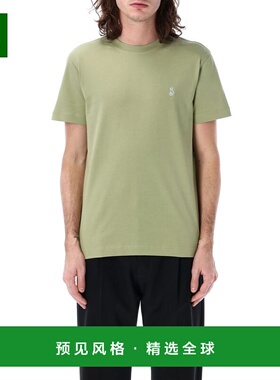 香港直邮BURBERRY 男士T恤 8105177A2923 SS2025 绿色 Cotton t-s