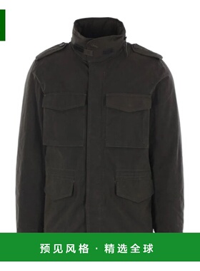 香港直邮ASPESI 男士夹克 CG20E55001017 AW2025 绿色 野战夹克