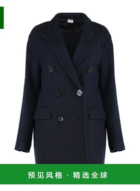 香港直邮ASPESI 女士大衣 W3G0733E522E52201098 AW2023 蓝色