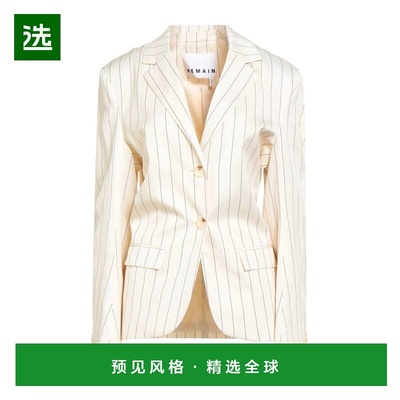 1h可退 香港直邮Remain 女士 西装外套 beige米色 舒适时尚