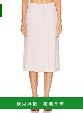 1h可退 香港直邮Jil Sander 吉尔·桑达 女士 3D 花朵半身裙 J01M