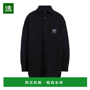 1h可退 香港直邮Armani Exchange 男士 大衣 blue蓝色 舒适时尚