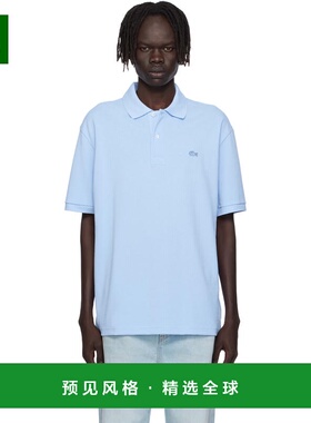1h可退 香港直邮Lacoste 法国鳄鱼 男士 蓝色 Croc Signature Pol
