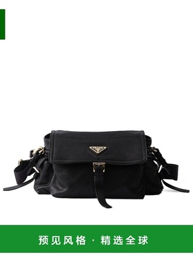 香港直邮Prada Explore 中号带翻盖纳帕皮革单肩包 1BD3942DX8VNO