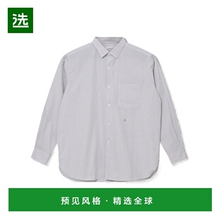香港直邮Nanamica 男士衬衫 REGULARCOLLARSTRIPEWINDSHIRTSUGF36
