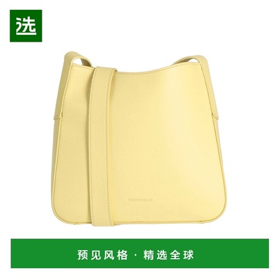 1h可退 香港直邮Coccinelle 女士 Bags 斜挎包 yellow黄色 舒适时