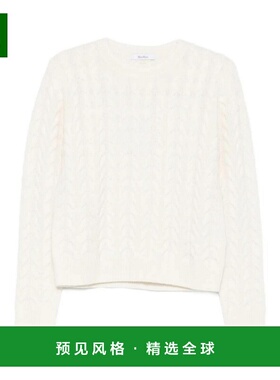 1h可退 香港直邮MAX MARA 女士针织衫 214E13 AW2025 白色 Sweate
