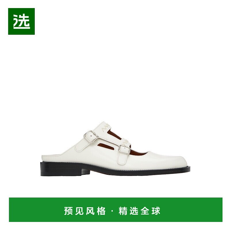 香港直邮Marni Bambi 3.0 双扣穆勒鞋 SBMS010202PS679拖鞋单鞋