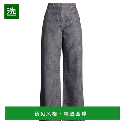 1h可退 香港直邮Patrizia Pepe 柏翠莎 佩佩 女士 牛仔长裤