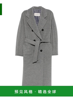 香港直邮MAX MARA 女士外套 MADAME806018 SS2026 灰色 长袖大衣