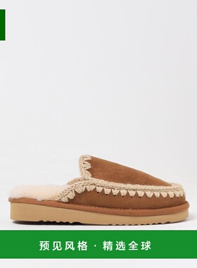 香港直邮MOU 女士拖鞋 FW101125ACOG CO 棕色 Eskimo Slipper Wom