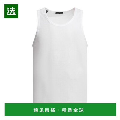 1h可退 香港直邮TOM FORD 男士T恤 JCN014JMC110WAB SS2026 白色
