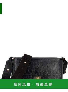 1h可退 香港直邮ANYA HINDMARCH 安雅·希德玛芝 女士 黑色斜挎包