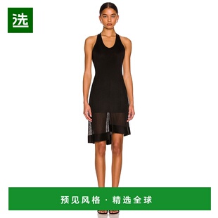 1h可退 香港直邮Alaïa 女士 Edition 1986 短款不对称连衣裙 AA9R