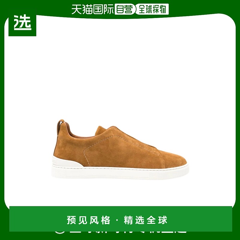 香港直邮Zegna 圆头运动鞋 LHSOYS4667Z杰尼亚男鞋