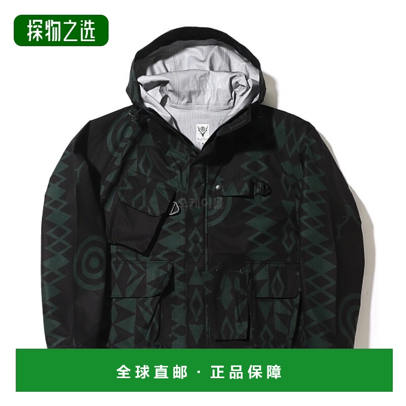 韩国直邮SOUTH2 WEST8 River Trek 棉质防撕裂三层夹克 男士青年