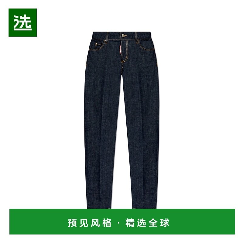 1h可退 欧洲直邮dsquared2 女士 牛仔裤直筒裤