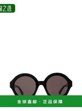 1h可退 香港直邮Chloe 蔻依 女士 圆框太阳镜 CH0302S black黑色