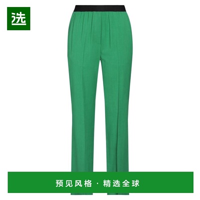 1h可退 【美国直邮】ERIKA CAVALLINI 女士休闲裤 高腰直筒 多口