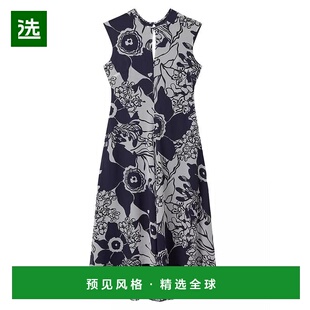 1h可退 【美国直邮】Reiss|Becci 花朵露背中长连衣裙