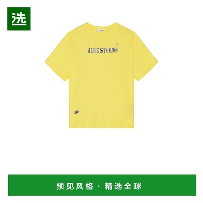 1h可退 香港直邮Acne Studios 艾克妮 男士 Edra 刺绣T恤 CL0367