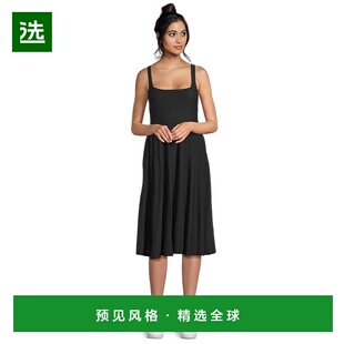 1h可退 香港直邮beyond yoga 女士 At Ready 极轻方形领连衣裙