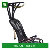 美国直邮 时尚 sergio 女士 1h可退 银色正品 rossi 凉鞋 舒适百
