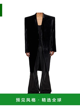 香港直邮Rick Owens 西装长袖大衣 RU02E1931VB