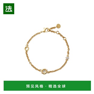 香港直邮Fendi 链式手链 可调节天然水晶配饰8AL085ATEP