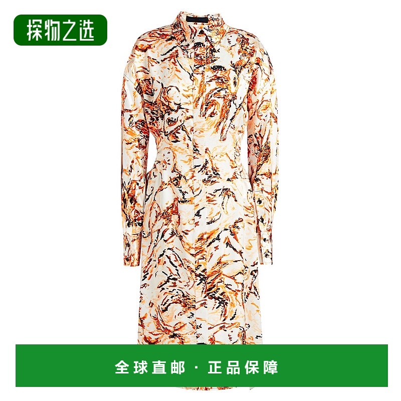 香港直邮Proenza Schouler 普罗恩萨·施罗 女士 中长连衣裙