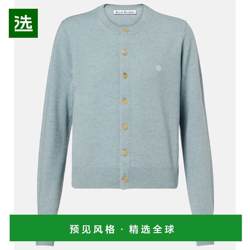 香港直邮Acne Studios 艾克妮 女士 Kenny 羊毛牦牛针织开衫