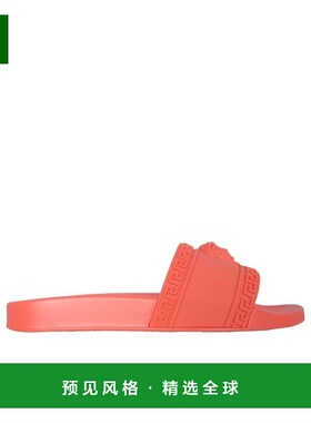 香港直邮Versace 徽标凉拖 DSU5883DGO9G1R380拖鞋