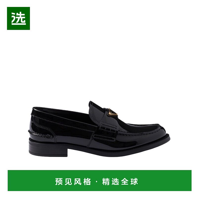 香港直邮Prada 漆皮乐福鞋单鞋一脚蹬 1D813N069FA020普拉达