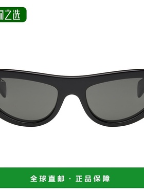 1h可退 香港直邮Gucci 古驰 女士 黑色 Cat-Eye Frame 太阳镜 GG1