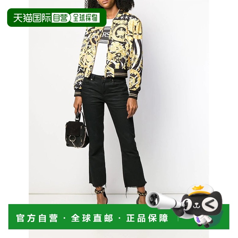 香港直邮Versace 巴洛克印花棒球休闲夹克 A84003A231034A7900