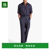 印花斜纹布衬衫 1h可退 男士 Eloi 香港直邮officine generale