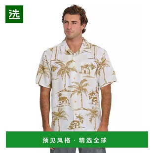 1h可退 【美国直邮】quiksilver 男士 衬衫短袖上衣