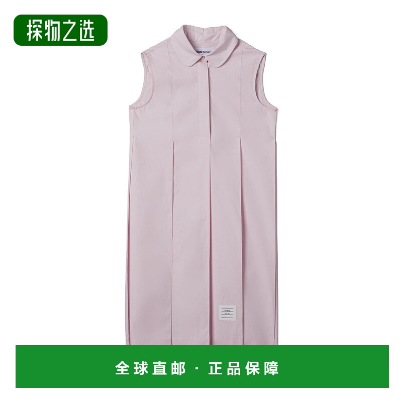 香港直邮Thom Browne 翻领衬衫式连衣裙 KDS022AF0693