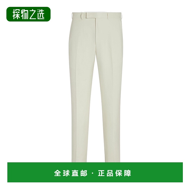 香港直邮Zegna 腰带环休闲裤 949F06A975T