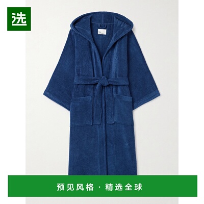 1h可退 香港直邮LISA MARIE FERNANDEZ 女士 束带连帽棉质厚绒布