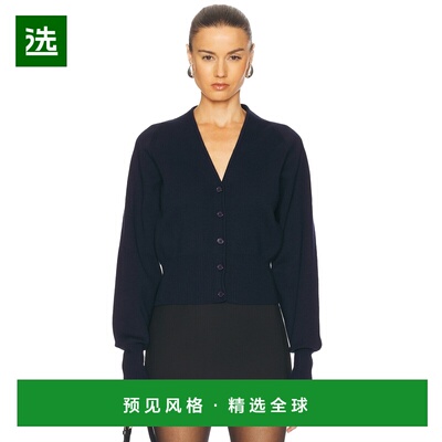 1h可退 香港直邮EAVES 女士 Klaire 针织开衫 EAK51R24 blue蓝色