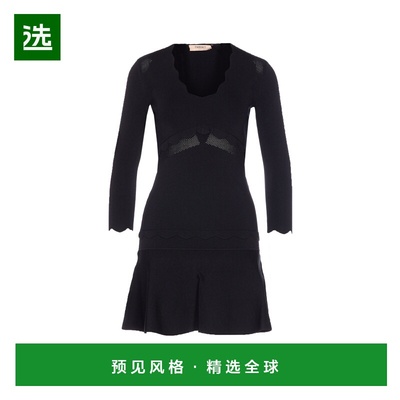 香港直邮TWIN SET 女士连衣裙 252TP304100006 AW2025 黑色