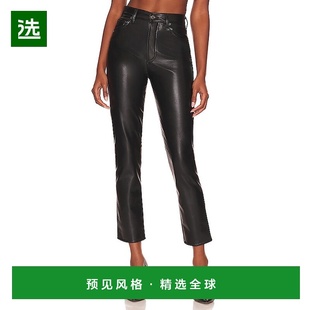 香港直邮AGOLDE 长裤 女士 再生皮革长款 A90931285 Riley 1h可退