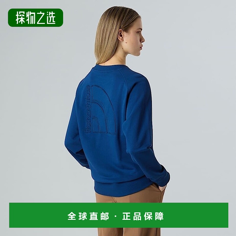欧洲直邮北面RMST 徽标女式休闲运动衫TheNorthFace针织