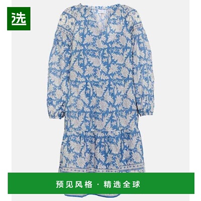 1h可退 香港直邮Velvet 女士 Lilah 印花棉质迷你连衣裙 000375