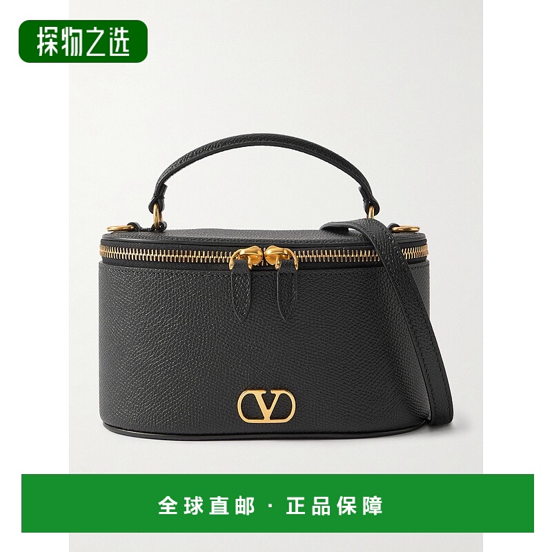 香港直邮valentino 华伦天奴 女士 Vanity 织纹皮革肩包 8W2P0AX8
